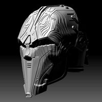 SWTOR Lord Adraas Sith Acolyte Helmet 3D printable model | 3D