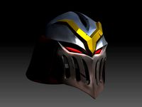 Zed Blood Moon helmet 3D printable model | 3D