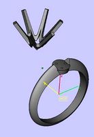 APLR0005-3CT TIFFANY SETTING SOLITAIRE RING | 3D