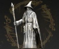 Gandalf the Lord of the Rings Hobbit 3D printing ready stl obj | 3D