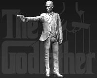 Al Pacino Michael Corleone Godfather 3D printing ready stl obj | 3D