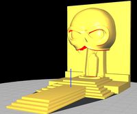 MummRa Sarcophagus and Vision Pool | 3D