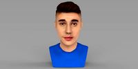 Justin Bieber bust ready for full color 3D printing | 3D
