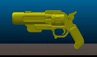 Mccree Lifeguard Pistol Printable | 3D