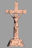 Christianity Jesus Christ crucified Cross J40 | 3D