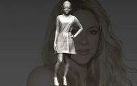 Shakira 3D printing ready stl obj formats | 3D