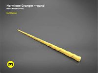 Hermione Granger wand - Harry Potter films | 3D