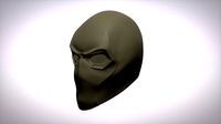 Red Hood helmet variant Deathstroke with Nightwing eyed | 3D