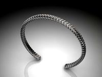 Bangle bracelet | 3D