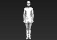 Sheldon Cooper Big Bang Theory 3D printing ready stl obj pose 2 | 3D