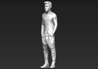 Justin Bieber 3D printing ready stl obj formats | 3D