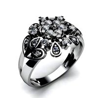 woman ring flower | 3D