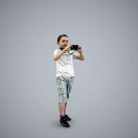 Boy with Sunglasses Taking a Picture CBoy0005-HD2-O01P01-S