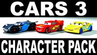 CARS 3 CHARACTER PACK 3D