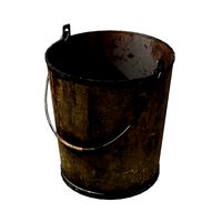 Rusty Paint Bucket PBR