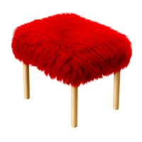 Carys Sheepskin Footstool