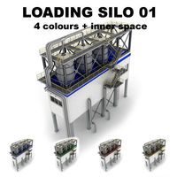 Industrial loading silo 01