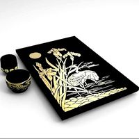 Maki e  Japanese Lacquer Ware