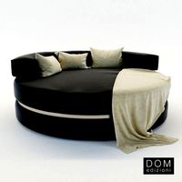 Round chaise Longue Loveseat - Dom Edizioni