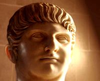 A bust of Roman Emperor Nero