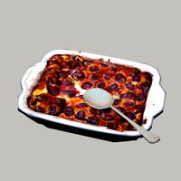 Clafoutis low-poly