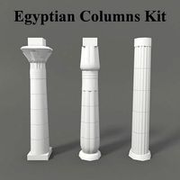 Ancient Egyptian Columns Kit