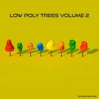 Low Poly Trees Volume 2