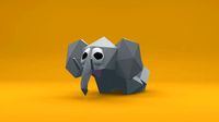 Low Poly Elephant