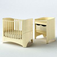 Leander Baby cot and Changing table