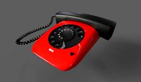 Vintage Rotary Dial Telephone