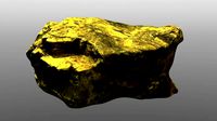 Rock low poly 3D model