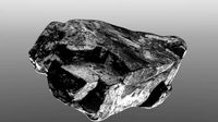 Rock low poly 3D model