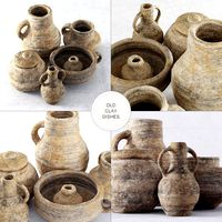 Old clay dishes n2