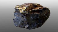 Rock low poly 3D model