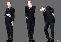 Model Willem Dafoe as Natham Dawkins Rigged Textures Included