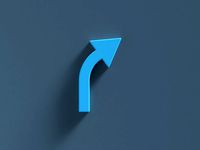 Arrow Standard Curve Right