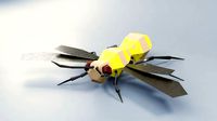 Abstract LowPoly PBR Wasp