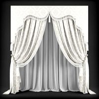 Curtain 3D model 345