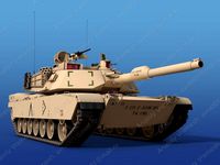 M1A1-Abrams tank