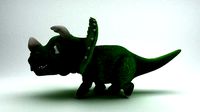 Rigged and Animated Cartoon Dinosaur