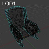 dracon85 Fancy Old Rocking Chair