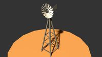Low Poly Wind Mill