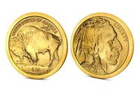 Gold Buffalo 50 Dollar Coin