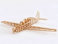 Wooden airplane