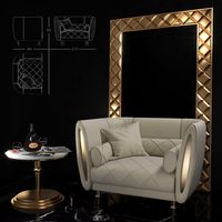 Armchair Sipario from Arredoclassic