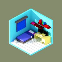 Simple Interior Game Asset