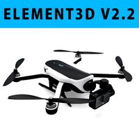 E3D - GoPro Karma Drone  GoPro Hero 5