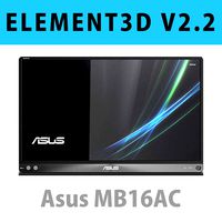 E3D - ASUS ZenScreen MB16AC model