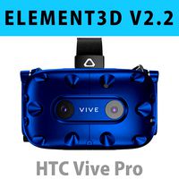 E3D - 3D HTC Vive Pro 3D model
