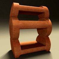 Wooden Bedside Table
